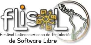 Logo original de FLISoL 2005 diseñado por Jared López