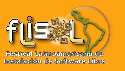 Logo refrescado de FLISoL 2008 por Patricio Maciel